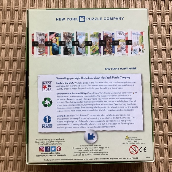 New York Puzzle Company “A New Leaf” Puzzle - Picture 2 of 4